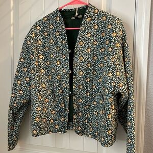 Universal Thread green quilted jacket